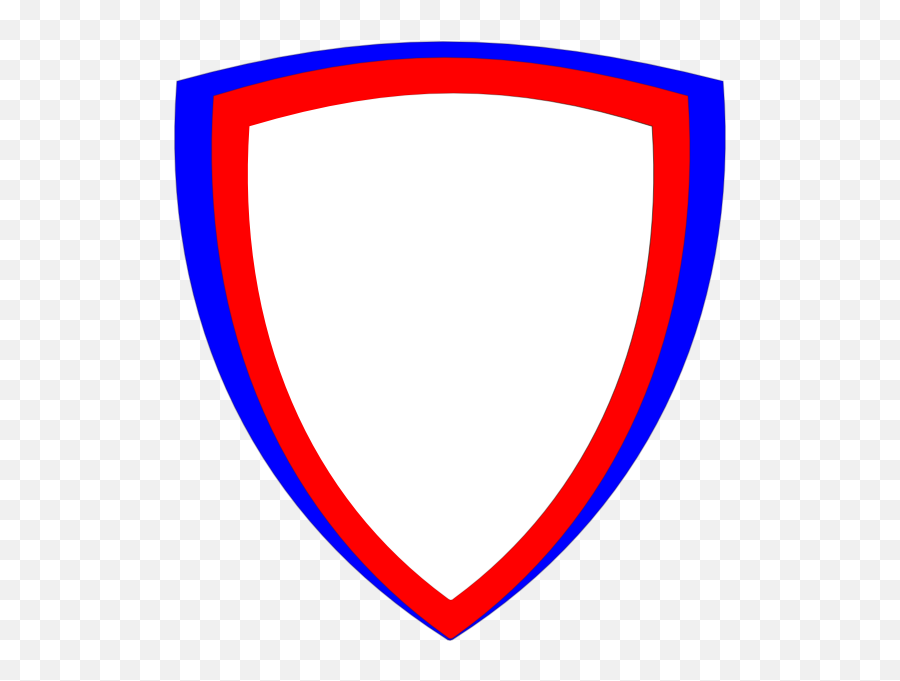 Clipart Of Shield - Blue Red Shield Png Emoji,Emojis For Lg7