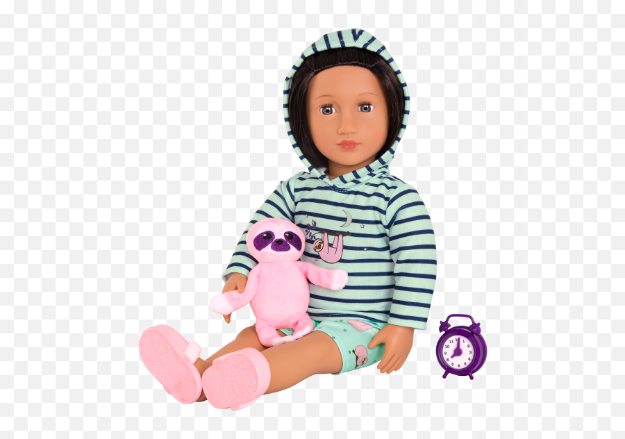 Sleepy Sloth Mailed Cloth Doll Pattern Girl Or Boy Sloth - Sloth Our Generation Doll Sets Emoji,Emoji Doll Girl