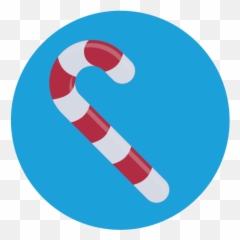 Candy Cane Christmas Sweet Icon - Christmas Day Emoji,Xmas Candy Cane Emojis