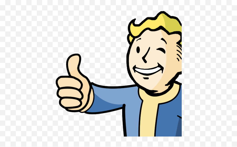 Seoul Station - Transparent Vault Boy Png Emoji,Fallout Boy Thumbs Up Emoji