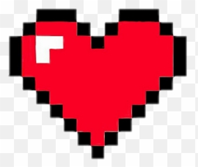 Heart Pixelart Game Retro Red Minecraft - Pixel Heart Pixel Art Maker Emoji,Minecraft Pixel Art Templates Emojis