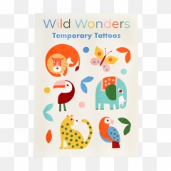 Products - Rex London Wild Wonders Temporary Tattoos Emoji,Boxed Up Emotions Tattoo