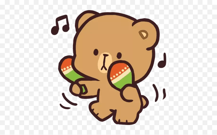 Mocha Bear Stickers - Happy Emoji,Drawing Emoji \bear