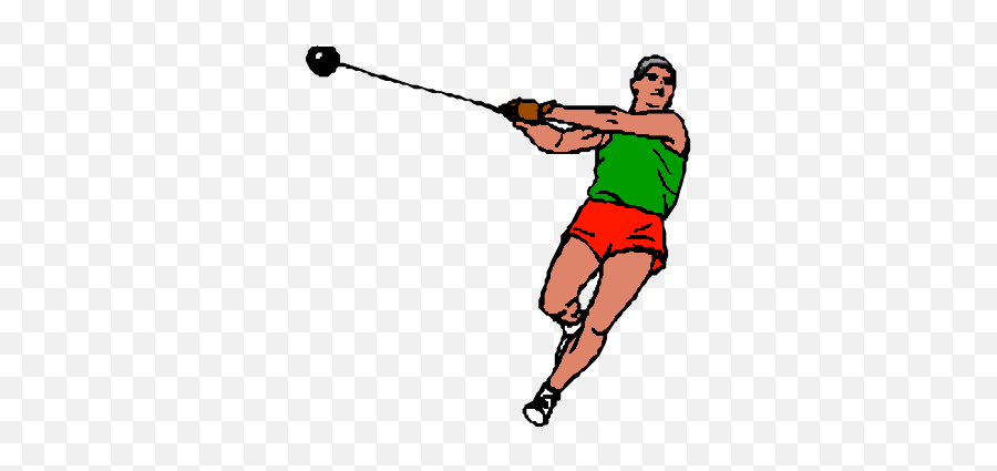 Sport Graphics Hammer Throw 531251 Sport Graphic Gif - Hammer Throw Animation Emoji,Hammer Emoticon Gif