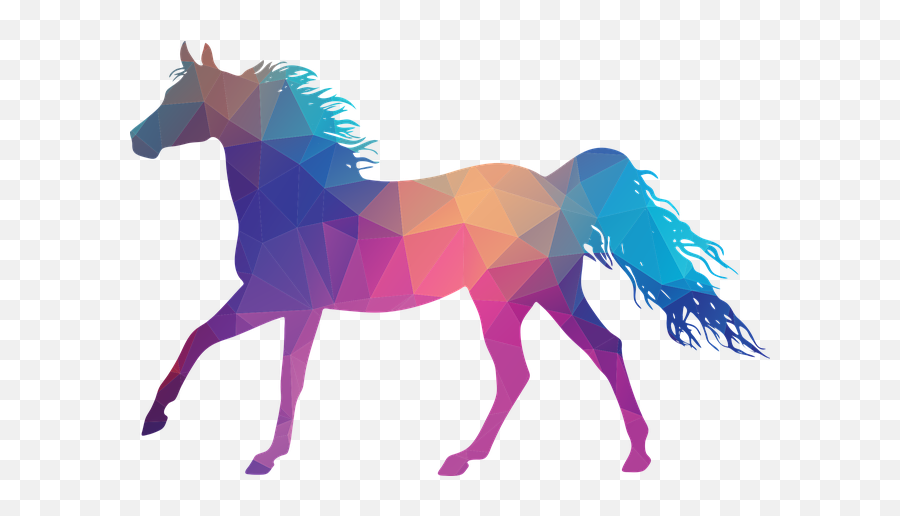 Mesh Wild Nature Horses Forest - Cavalo Sombra Emoji,Horses Emotions