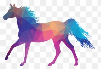 Mesh Wild Nature Horses Forest - Cavalo Sombra Emoji,Horses Emotions