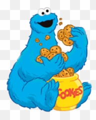 Cookie Monster Clipart - Cookie Monster Clipart Emoji,Sesame Street Emoticons Copy And Paste