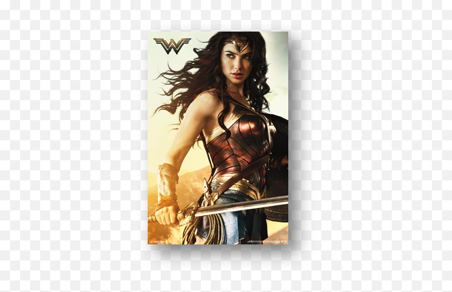 Anatomy Of A Superhero - Gal Gadot Wonder Woman Poster Emoji,Superhero With Emotion Powers