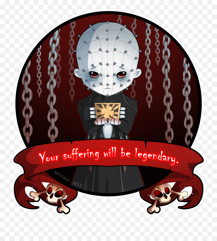Pinhead Digital Art Horror Hellraiser - Horror Emoji,Pinhead Emoticons