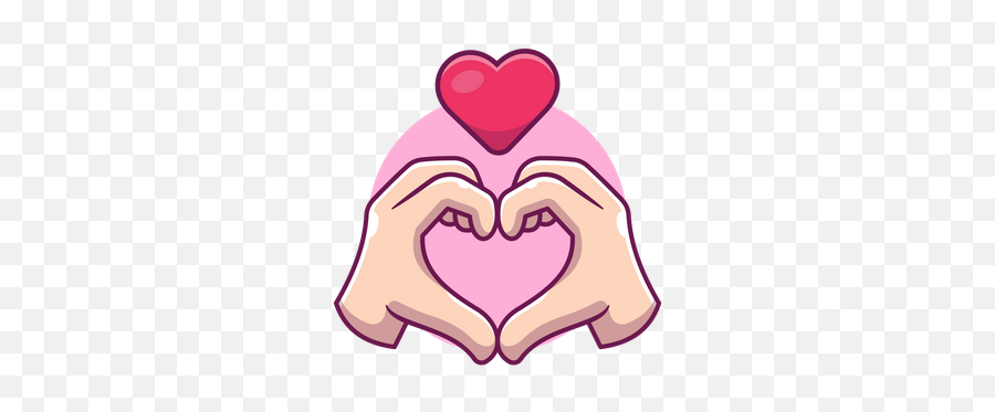 Heart Illustrations Images U0026 Vectors - Royalty Free Girly Emoji,Hand Emoji Making Heart