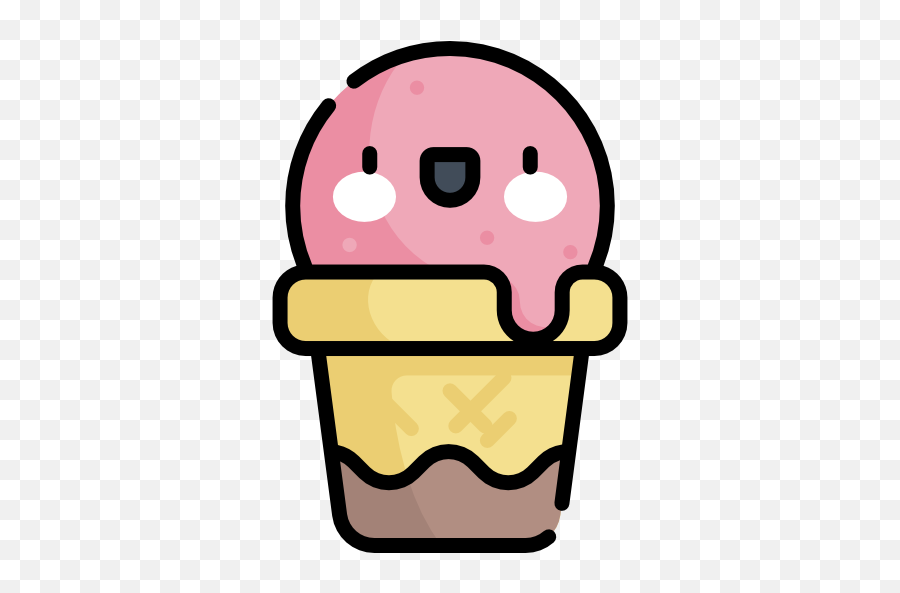 Free Icon Ice Cream Emoji,Use Emojis In Illustrator