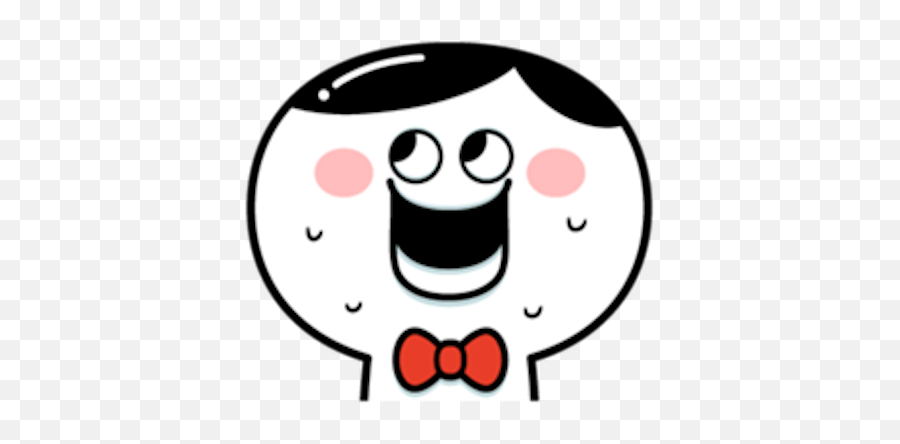 Spoiled Rabbit Smile Face By Binh Pham - Sticker Emoji,Bunny Face Emoji