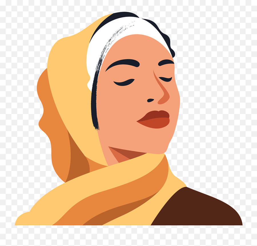 Hijabi Woman Portraits On Behance Emoji,Woman Kissing Emoji Colored