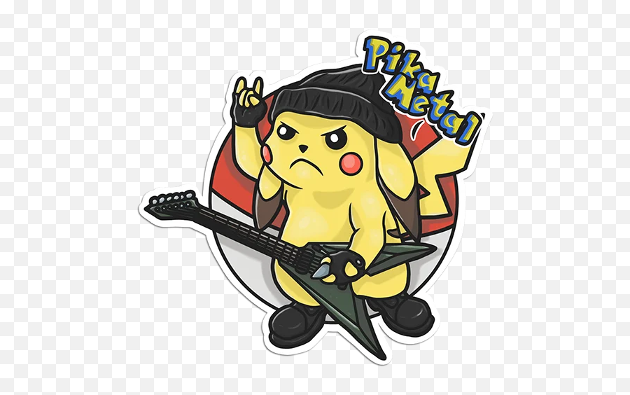 Telegram Sticker From Pokemonscherbakubisstickers Pack Emoji,Bass Guitar Emoji