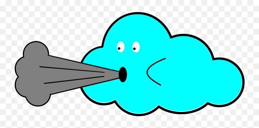 Cloud Clipart Free Download Transparent Png Creazilla Emoji,Blow Air Emoji