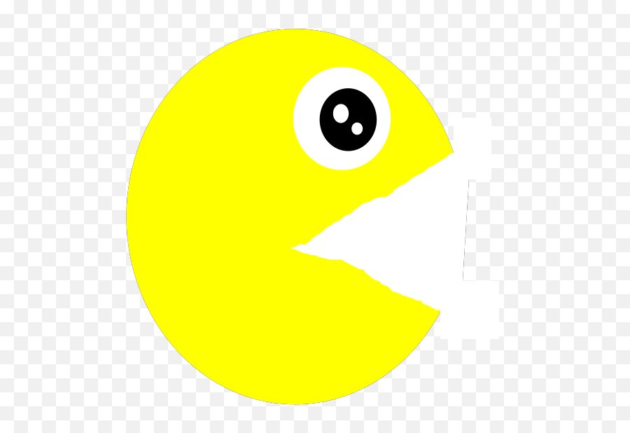 Pacman Ghost Left Looking Png Svg Clip Art For Web - Dot Emoji,Pac-man Emoji