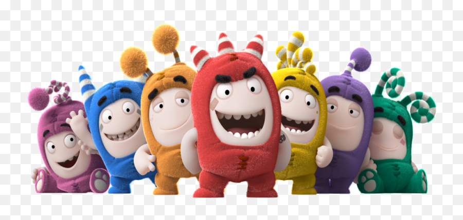 New Oddbods Toys Fuse Newt Pogo - Oddbods Characters Png Emoji,Diy Emoji Birthday Party