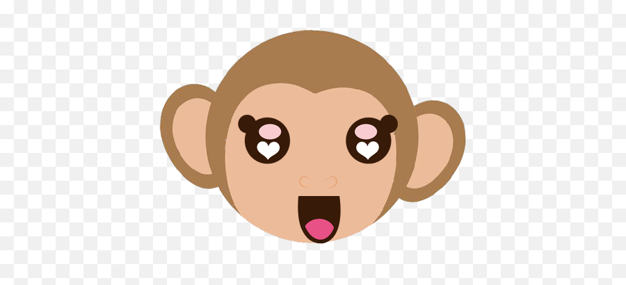 Monkey Emoji Sticker Pack - Happy,Tongue Dragging Emoji Picture