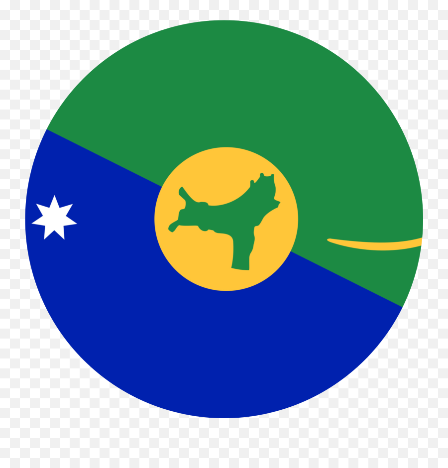 Christmas Island Flag Emoji - Australian Flag Green And Blue,Christmas Emojis For Android