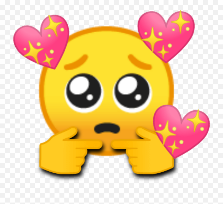 Cute Wholesome Ily Sticker - Happy Emoji,No Homo Emoji