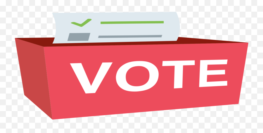 Green Checkmark Png - Voting Ballot Sticking Out With Green Transparent Ballot Box Clipart Emoji,Check Mark Emoji