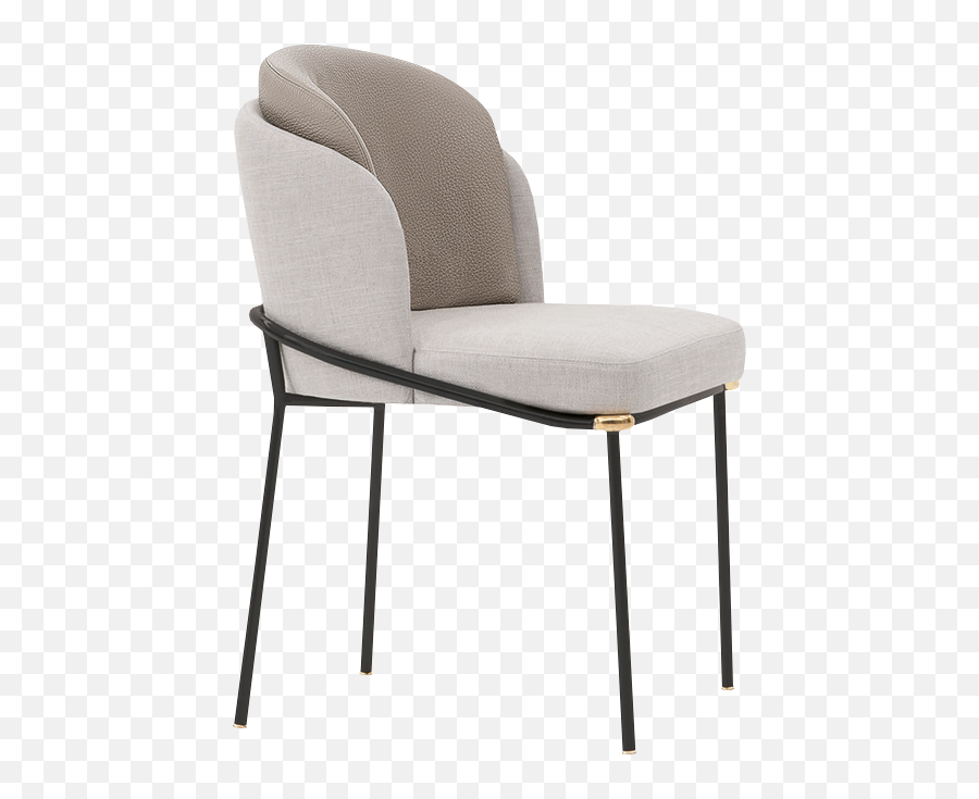 Fil Noir Dining - Minotti Fil Noir Chair Emoji,Emotion Chair