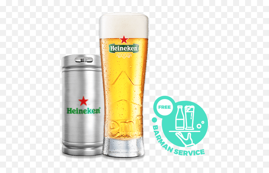 Heineken Draught 20l - Tiger Beer Mug Png Emoji,Pint Of Guinness Emoticon
