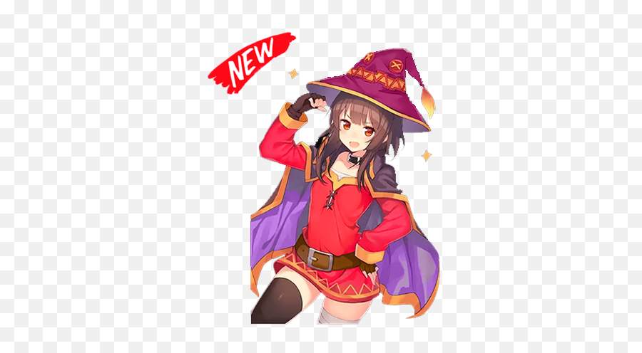 Pegatinas Megumin Konosuba Para Whatsapp 2020 - Konosuba 16 Emoji,Kancolle Emoji