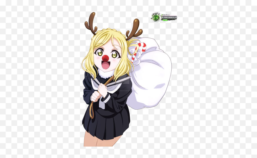 Mari Png And Vectors For Free Download - Love Live Red Nose Emoji,Mari Ohara Emoji