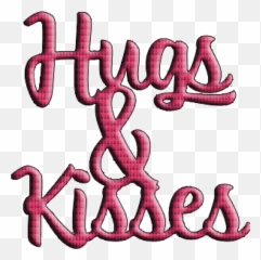 Sfghandmade Freetoedit Stickers Hugs Kisses Red - Hugs B Kisses Emoji,Hug And Kisses Emoji