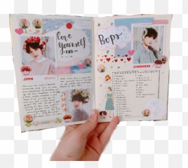 Btsnotebook Sticker By Horololololololo - Scrapbooking Emoji,Happy Emojis Stationery Paper