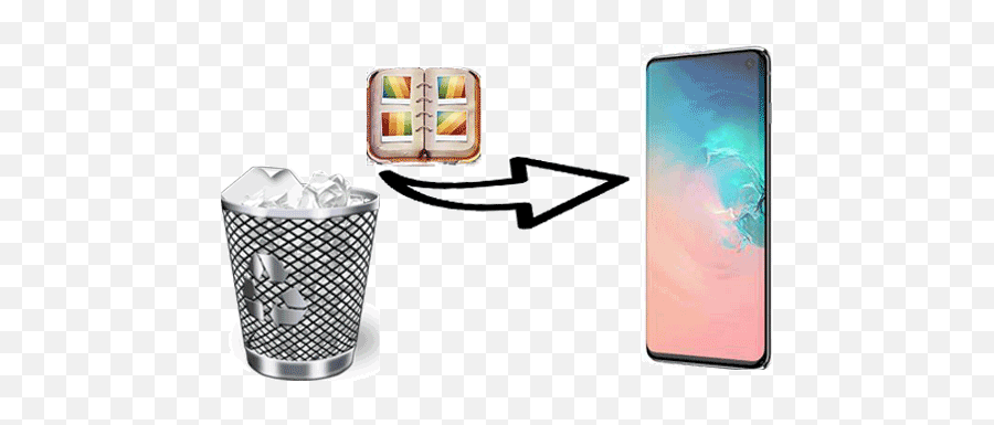 How To Retrieve Deleted Photos On Samsung Galaxy Breezily - Icone Corbeille Pour Windows 10 Emoji,Galaxy S8 Erase Emojis