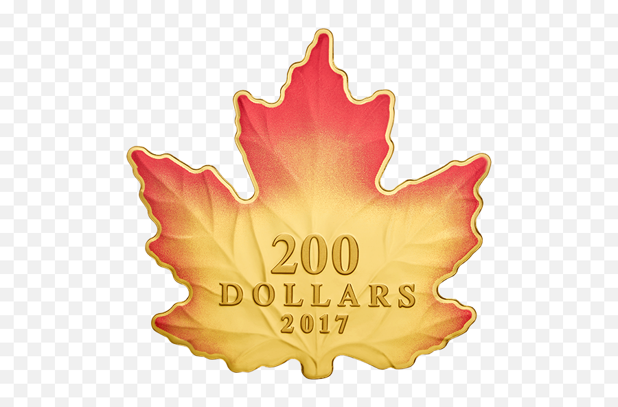 600 - Autumn Fire Maple Leaf Coin Emoji,Little Yellow Maple Leaf Meaning In Emotions