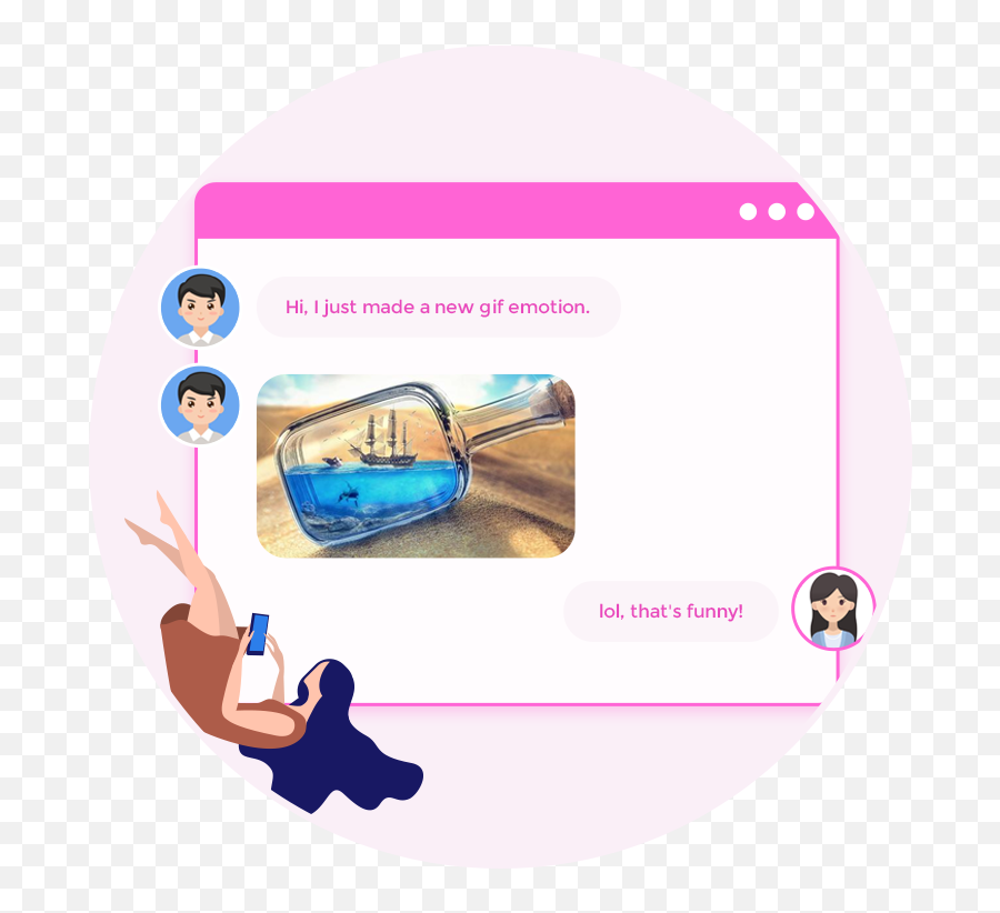 Gif Maker Audio Converter A Tool To Convertedit Videos - Leisure Emoji,Avi Out Of Emojis