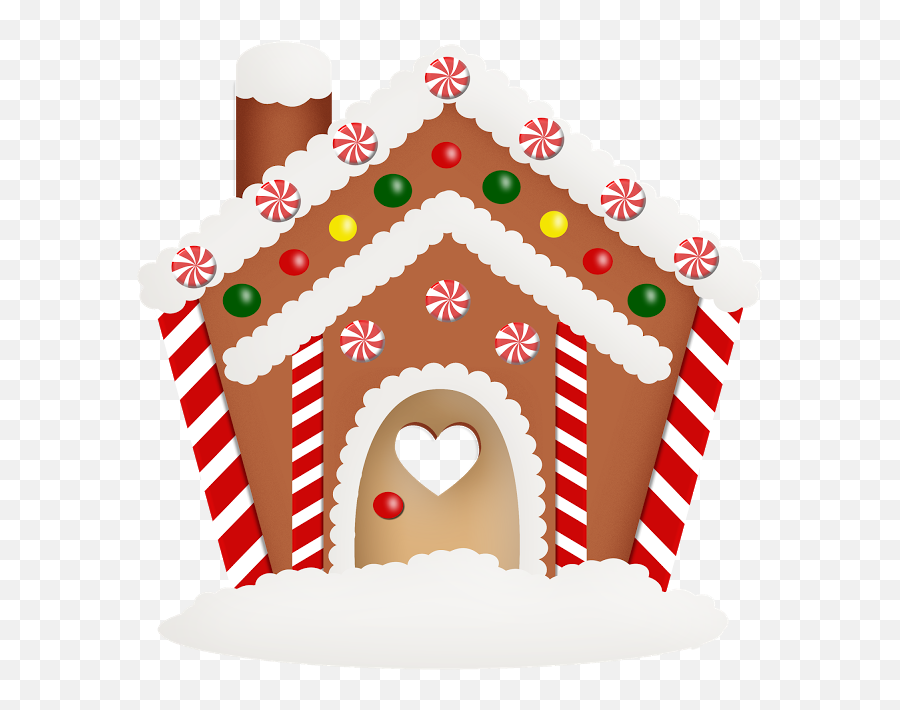 Clipart Houses Gingerbread Man Clipart Houses Gingerbread - Large Gingerbread House Clipart Emoji,Gingerbread Man Templtae Emotions
