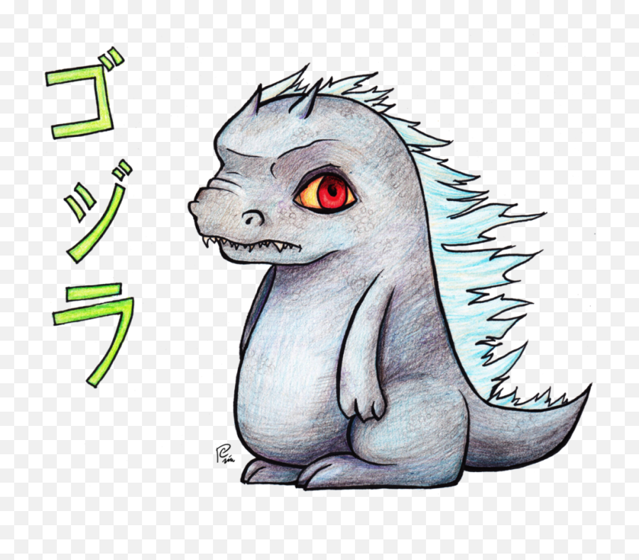 King Ghidorah Godzilla Store Tokyo Chibi Godzilla Acrylic - Drawings Of Godzilla Emoji,Godzilla Emotion Chart