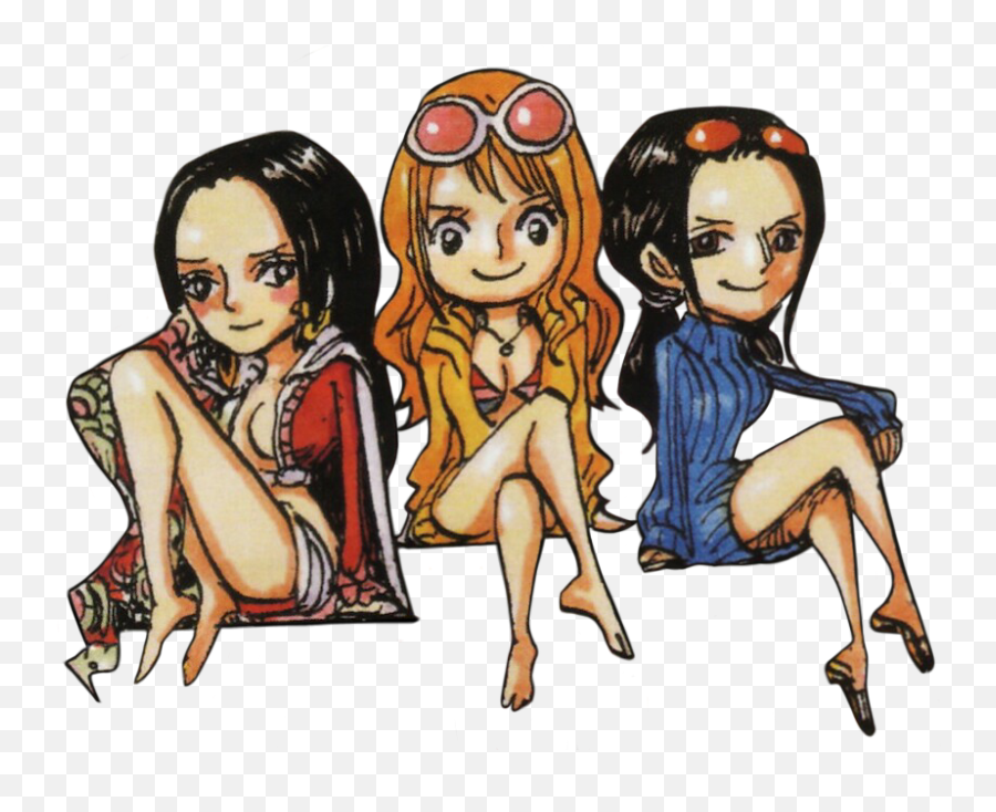 Pin - Robin And Nami Chibi Emoji,Robin Nani Emotion