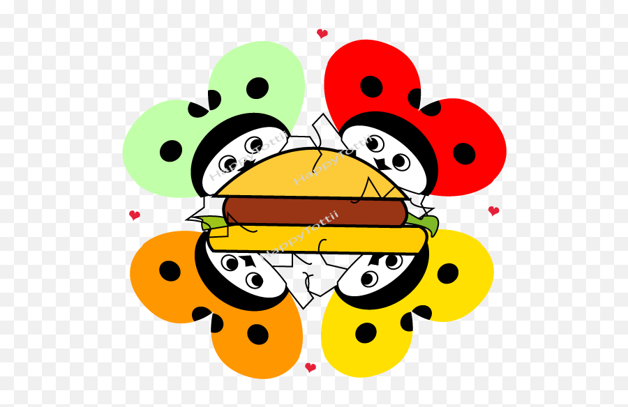 Emoticon Gallery U2013 Happytottii - Dot Emoji,Food Emoticon