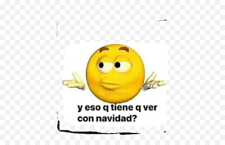 Memes Xd - Happy Emoji,Emoticon De Navidad