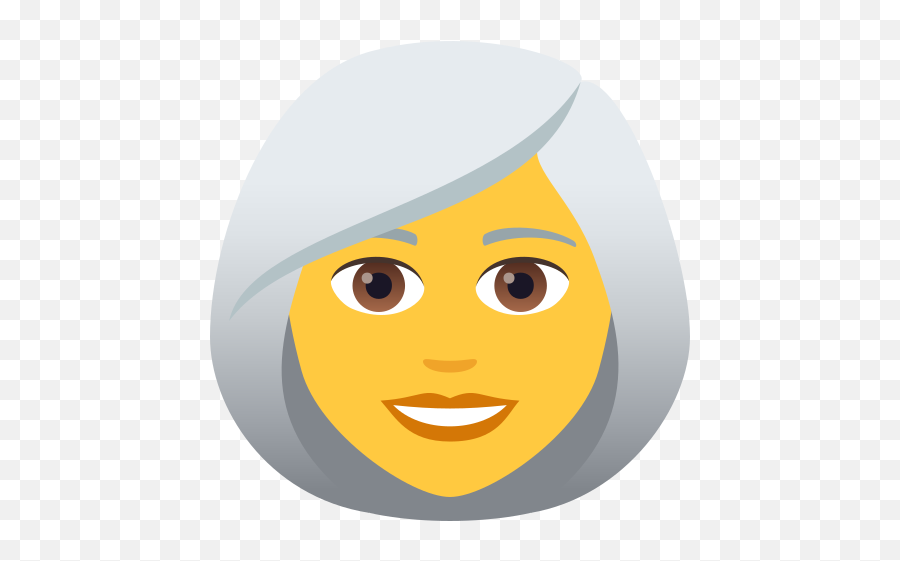 White Hair To Copy Paste - Emoji Mujer,Hair Emoji