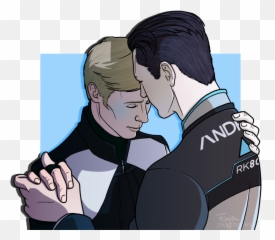 Pin On Lol - Detroit Become Human Gay Ship Emoji,How Many Emotions Is People David Cage