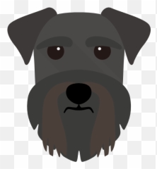Emojis And Dog Icons - Schnauzer Png Emoji,Walking My Dog Emojis
