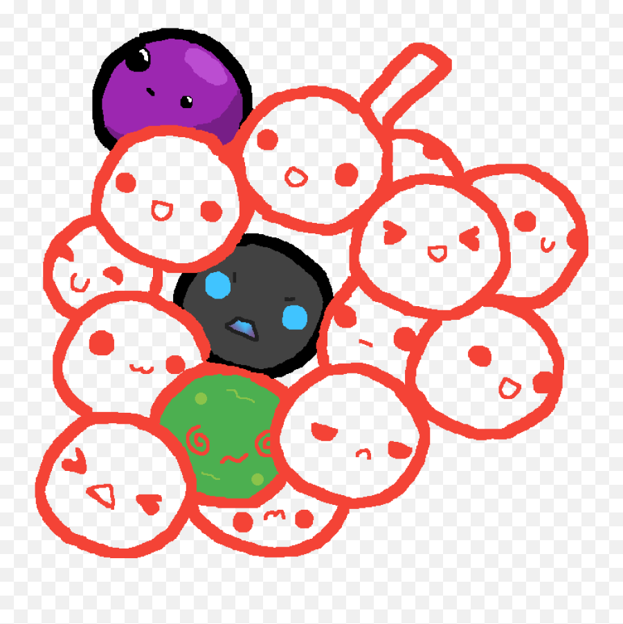 Look A Sick Grape - Kawaii Sweets Clipart Full Size Grape Emoji,Sweets Emoji