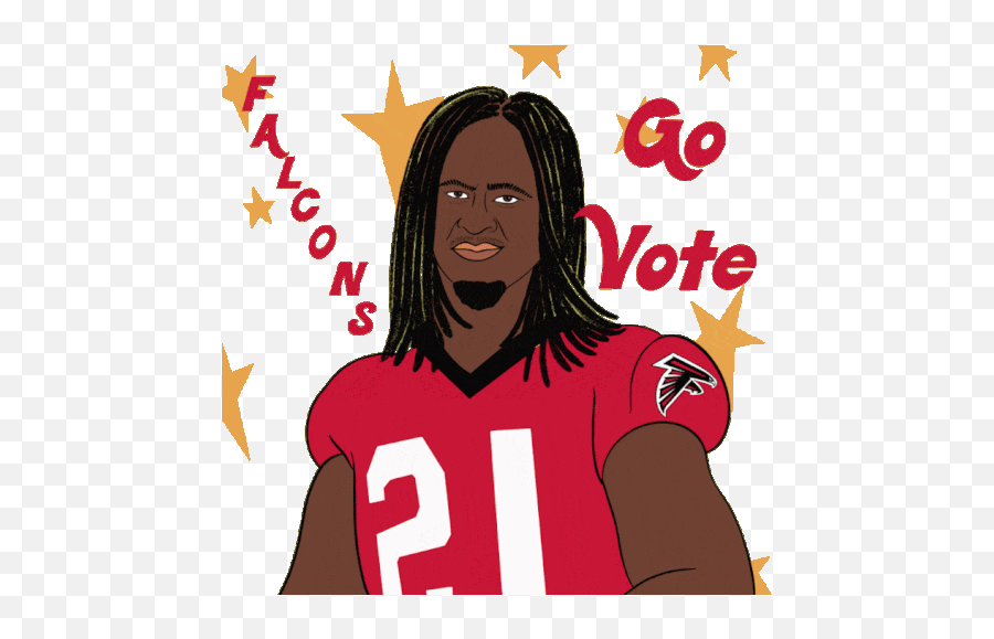 Todd Gurley Falcons Sticker - Language Emoji,Atlanta Falcon Emojis