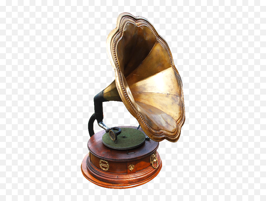 Old Gramophone Png Image Isolated - Objects Textures For Vintage Gramophone Png Emoji,Record Player Emoji