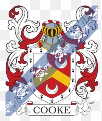 Cook Family Crest Coat Of Arms And Name History - De Los Santos Family Crest Emoji,James Corden Talks About Emojis On License Plate In Australia