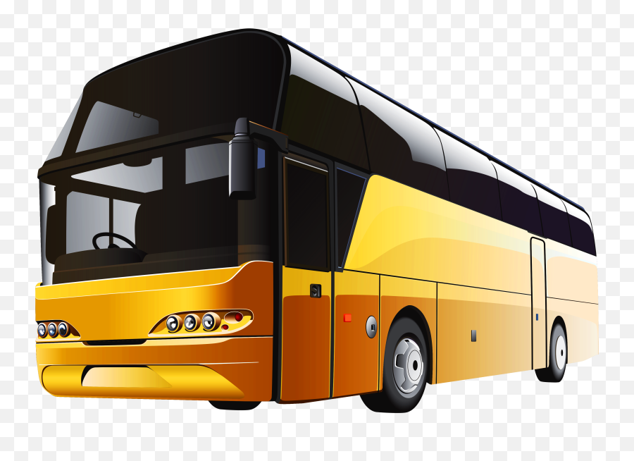 Coach Clipart Bus Terminal Coach Bus Terminal Transparent - Bus Clipart Png Emoji,Bus Emoji