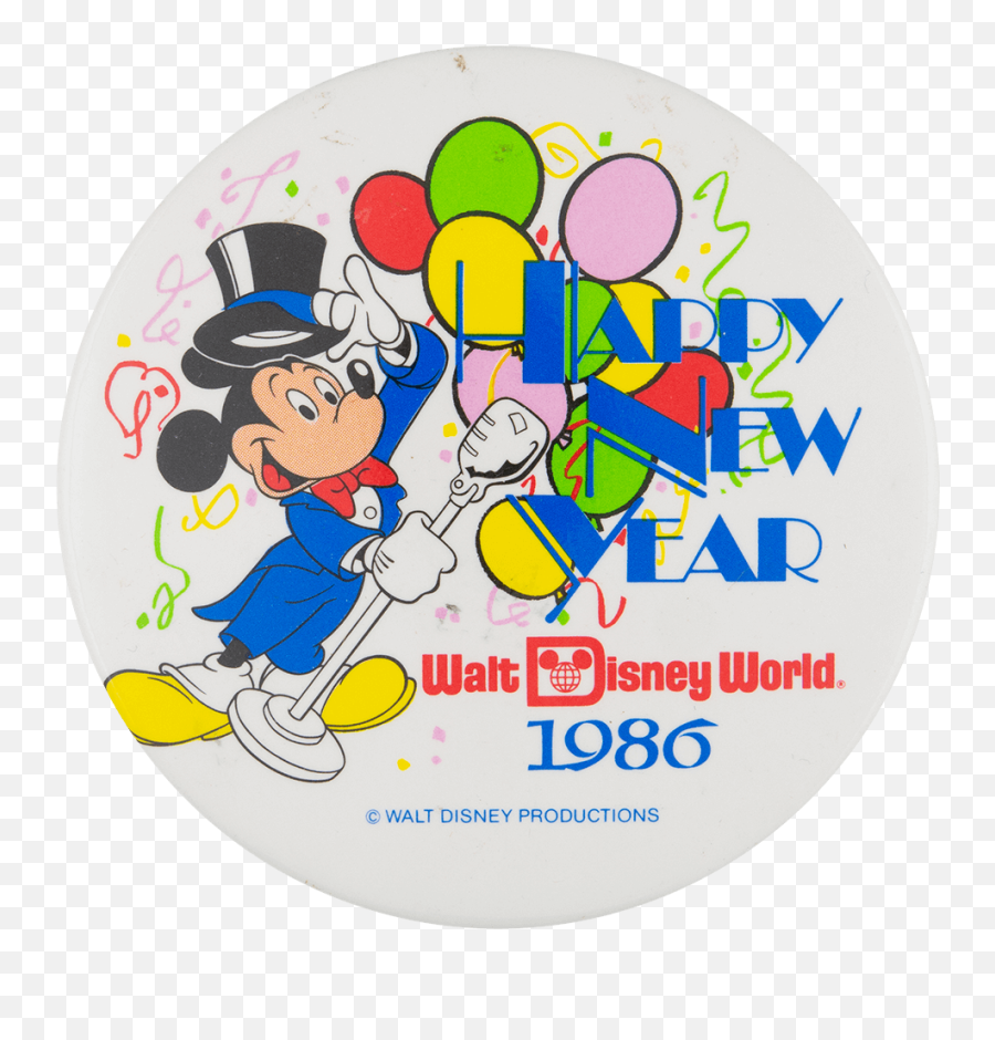 Disney Cartoon Happy New Year Emoji,Happy Bew Year Emoji