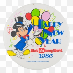 Disney Cartoon Happy New Year Emoji,Happy Bew Year Emoji