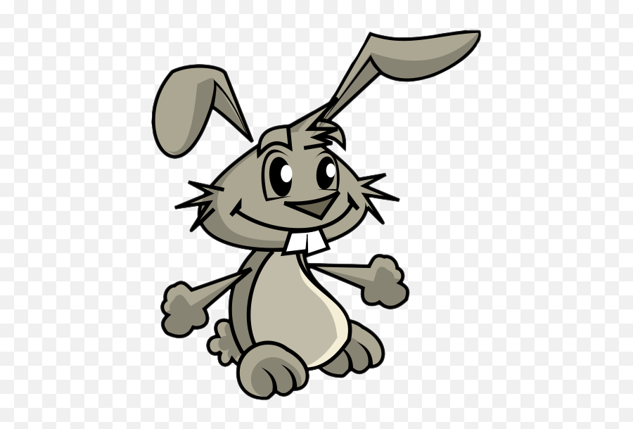 Bunny Free To Use Cliparts 2 - Clipartix Fun Rabbit Clipart Emoji,Bunny Face Emoji